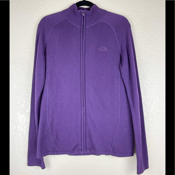 The North Face Sweaters - The North Face Full Zip Purple Women’s Sweater